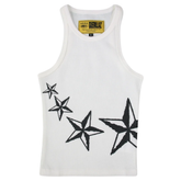 Corteiz 4Starz Motion Womens Tank Top White