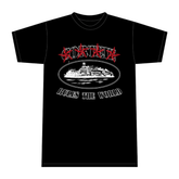 Corteiz 4Starz Alcatraz T-shirt Black