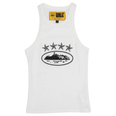 Corteiz 4Starz Alcatraz Womens Tank Top White