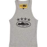 Corteiz 4Starz Alcatraz Womens Tank Top Grey